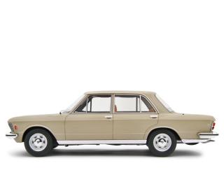 Fiat 130 Berlina 3200 1971 Giallo-beige Laudoracing 1:18 Resinemodell (Türen, Motorhaube... nicht zu öffnen!)